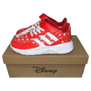 Adidas Shoes Kids Size 12K Red White Disney Nebzed Minnie El K Running