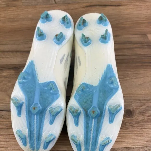 Adidas Size 5.5 X Speedflow.2 FG Soccer Cleats White Blue GW7474