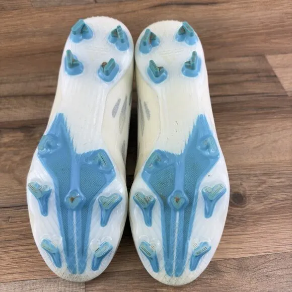 Adidas Size 5.5 X Speedflow.2 FG Soccer Cleats White Blue GW7474