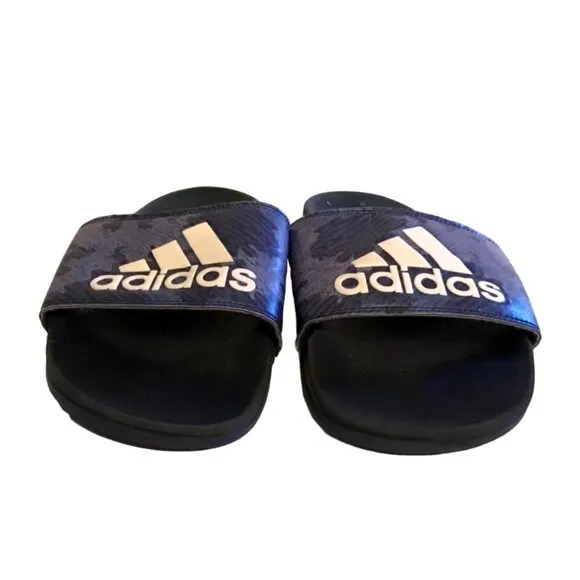 ADIDAS- SLIP-ON BLUE SIZE 8