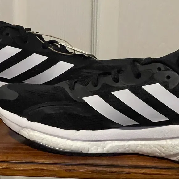 Adidas Solar Boost 4 Running Shoes Trainers GX3044 Black Women Size 10 NEW