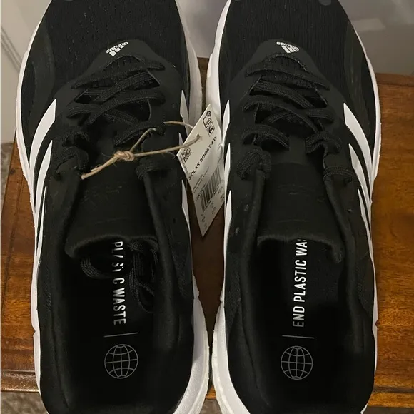 Adidas Solar Boost 4 Running Shoes Trainers GX3044 Black Women Size 10 NEW
