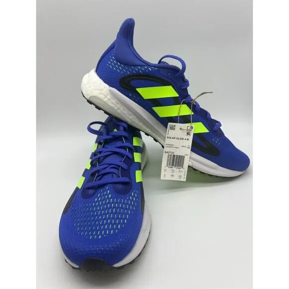 adidas Solar Glide 4 Running Shoes Blue S42732 Men's Size 8 NWT📦