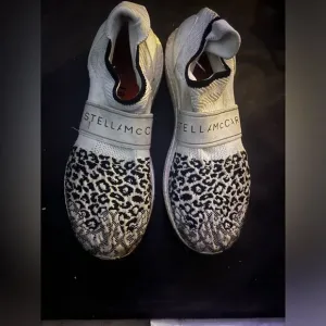 Adidas Stella McCartney shoes Ultraboost X 3D Knit Leopard animal strap sneakers