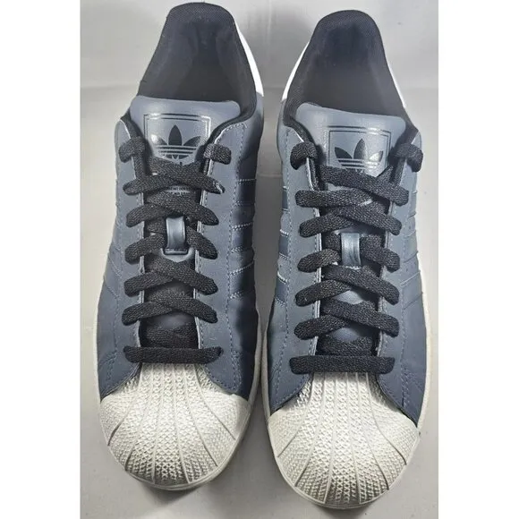 ADIDAS SUPERSTAR MG CORE Gray OFF WHITE Size 9