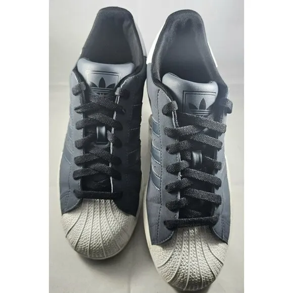 ADIDAS SUPERSTAR MG CORE Gray OFF WHITE Size 9