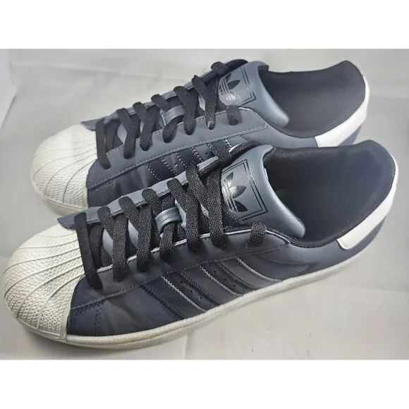 ADIDAS SUPERSTAR MG CORE Gray OFF WHITE Size 9