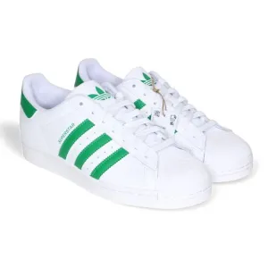 Adidas Superstar White Green Casual Shoes IE9047 Men's Sneakers Size 10 New