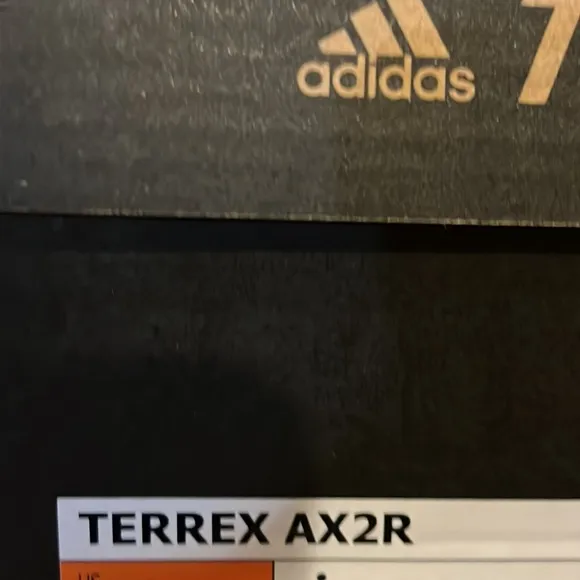 Adidas Terrex AX2R trail hiking shoes sneakers black carbon CM7728 Mens 10.5