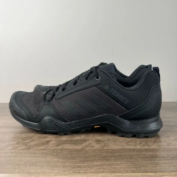 Adidas Terrex AX3 Men's Triple Black Hiking Shoe Size 13 SKU#24324