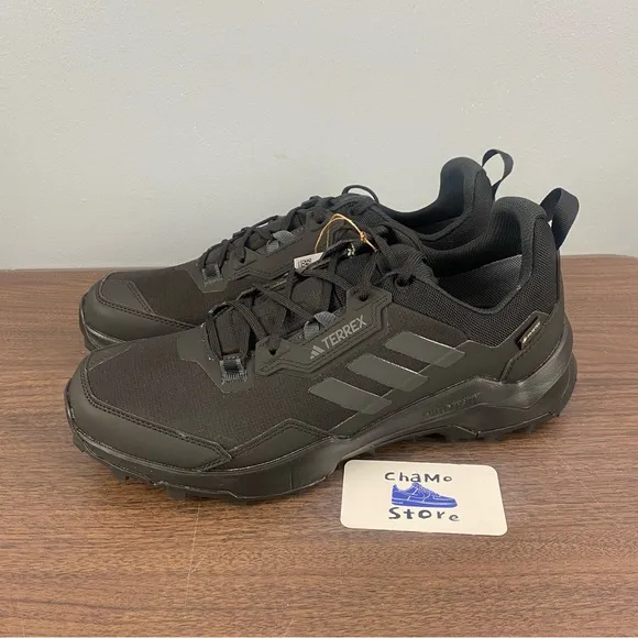 adidas Terrex AX4 GORE-TEX Black Gray Hiking Shoes HP7395 Men’s Sz 11.5