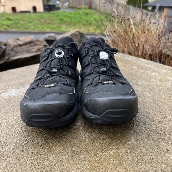 Adidas Terrex Swift R2 Goretex Triple Black CM7492 Hiking Shoes Men's Si…