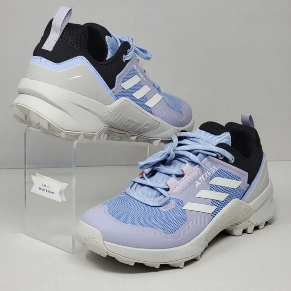 Adidas Terrex Swift R3 Hiking Shoes Purple White HQ1058 Women's Size 9 New