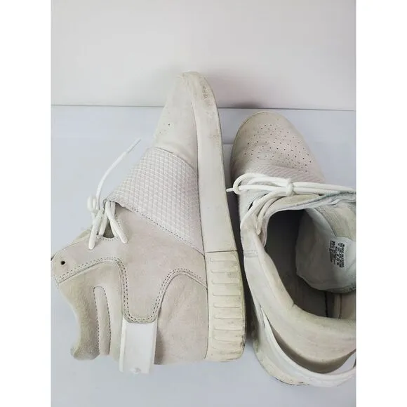 Adidas Tubular Invader Mens White Basketball‎ Sneakers 13