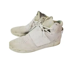 Adidas Tubular Invader Mens White Basketball‎ Sneakers 13
