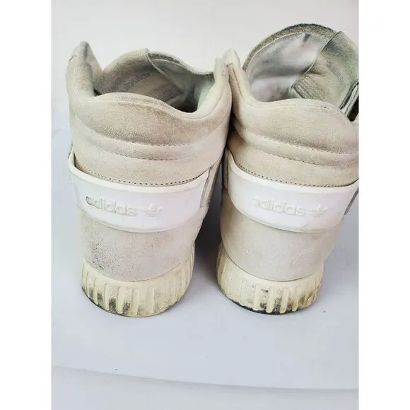 Adidas Tubular Invader Mens White Basketball‎ Sneakers 13