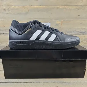 adidas Tyshawn Men's Casual Skate Leather Shoes Core Black White
