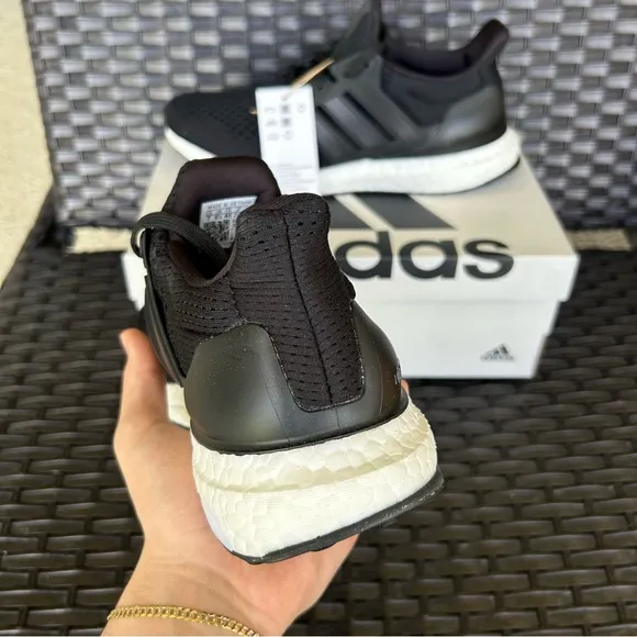 ADIDAS ULTRABOOST 1.0 DOUBLE BLACK - MENS 7 / WOMENS 8.5