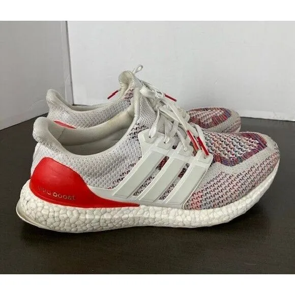 Adidas UltraBoost 2.0 Multi-Color Athletic Running Shoes Men's Size‎ 12.5 Used