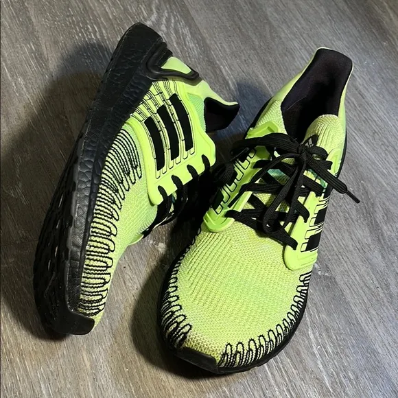 Adidas Ultraboost 20 Neon Green Running Shoes
