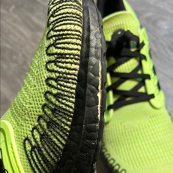 Adidas Ultraboost 20 Neon Green Running Shoes
