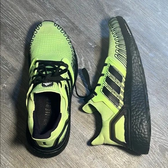 Adidas Ultraboost 20 Neon Green Running Shoes