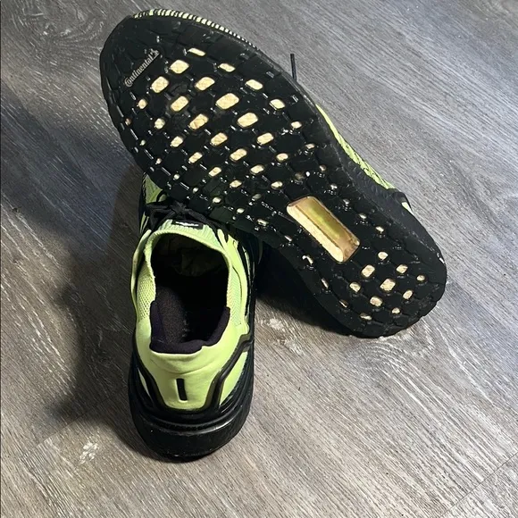 Adidas Ultraboost 20 Neon Green Running Shoes