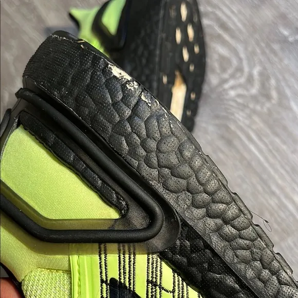 Adidas Ultraboost 20 Neon Green Running Shoes