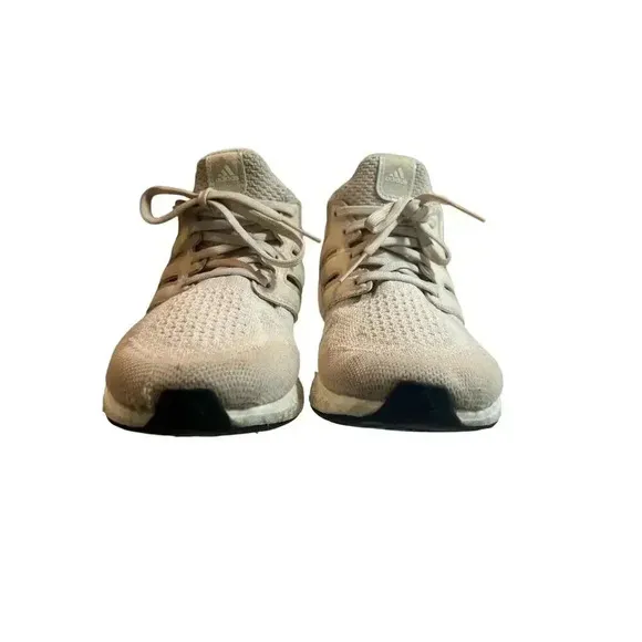 ADIDAS ULTRABOOST RUNNING SHOES TAUPE MENS SIZE 8.5