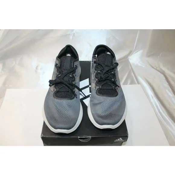 Adidas Women's Edge Flex Running Shoes Grey / Tech Silver Metallic Black SZ 11M