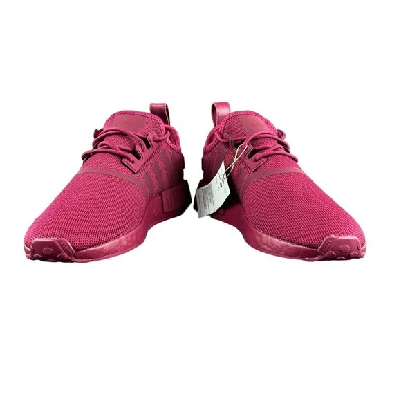 Adidas Women's NMD_R1 Triple Maroon Burgundy Red Running Shoes HP9662 Size 8