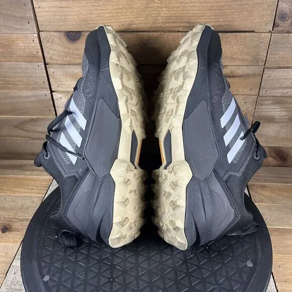 Adidas Womens Sz 6.5 Terrex Swift Hiking Shoes Black GoreTex Outdoors Waterproof