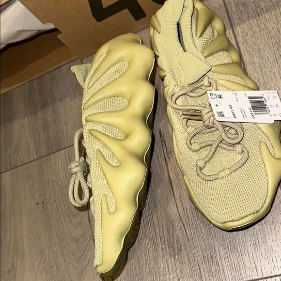 Adidas Yeezy 450 Sneakers in Olive Green