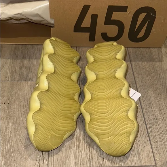Adidas Yeezy 450 Sneakers in Olive Green