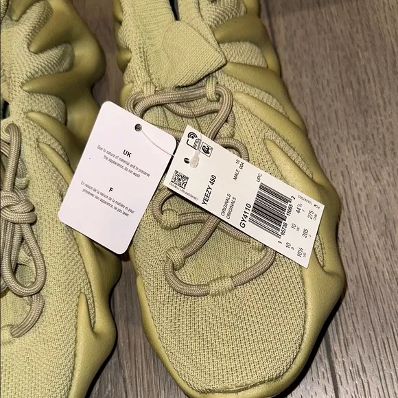 Adidas Yeezy 450 Sneakers in Olive Green