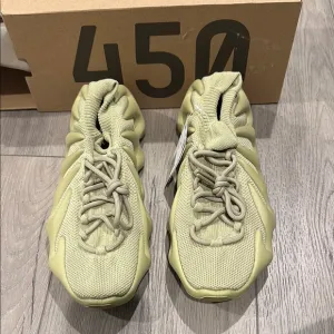 Adidas Yeezy 450 Sneakers in Olive Green