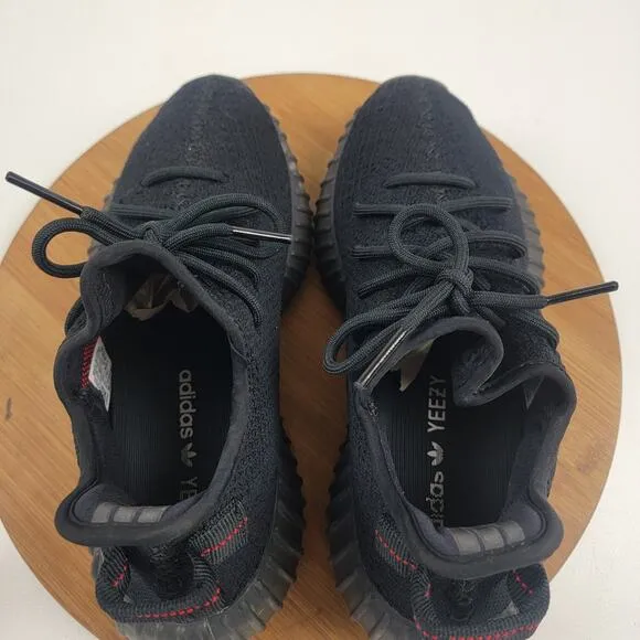 Adidas Yeezy Boost 350 V2 Bred Black Red SPLY Mens Shoes 7.5 -CP9652 Womens 9.5
