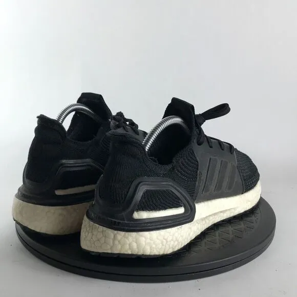 Adidas UltraBoost 19 Black/White Athletic Running Shoes G54009 Men’s Size 9.5