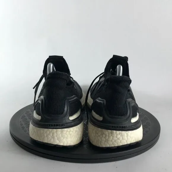 Adidas UltraBoost 19 Black/White Athletic Running Shoes G54009 Men’s Size 9.5