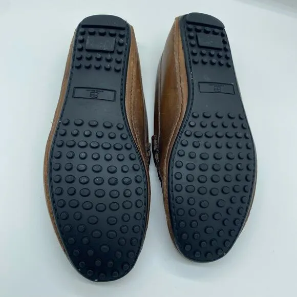 AE by Allen Edmonds Men's size 9 Brown Leather Siesta Key Driving Shoes Loafers