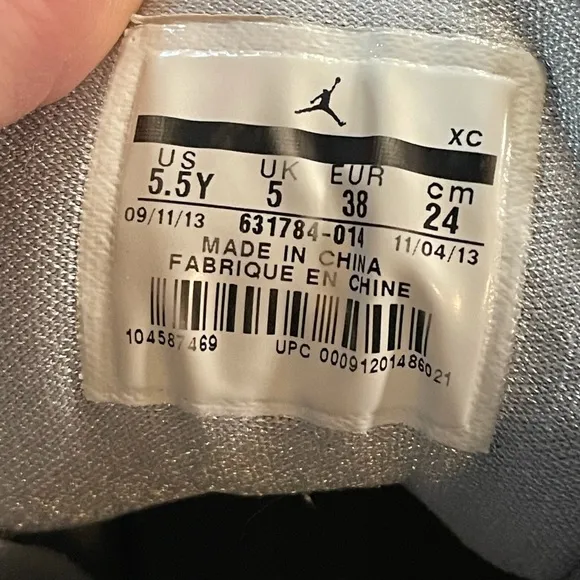 Air Jordan 1 Flight size 5.5 Y