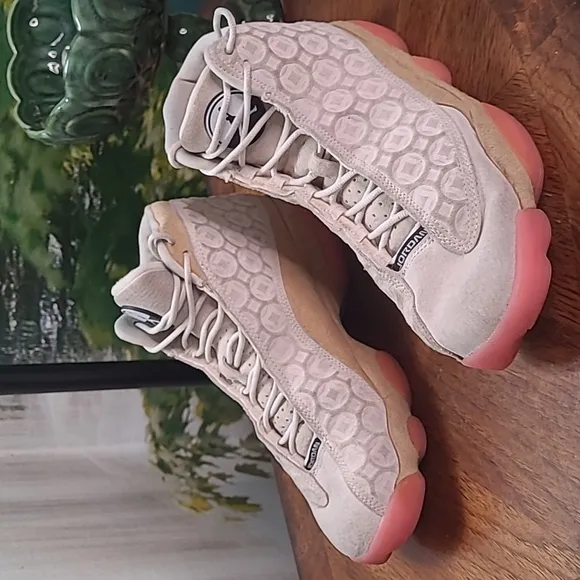 Air Jordan Retro CNY Mens 9 athletic cream sneaker shoes