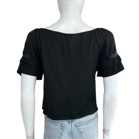 ALBERTA FERRETTI Black 100% Virgin Wool Sweater Cardigan