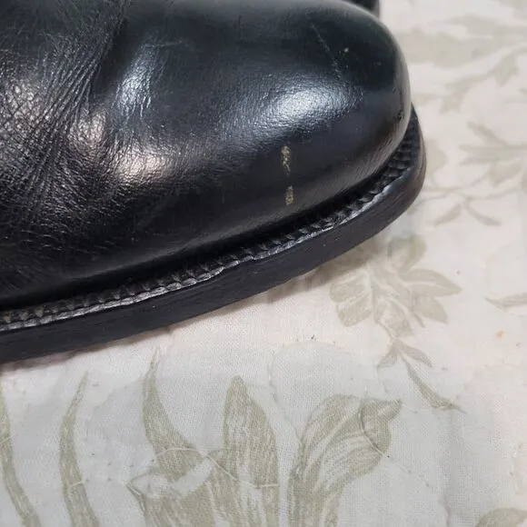 Alden Black Monk Strap Mens Calfskin Leather‎  Dress Shoes Size 9.5 A/C