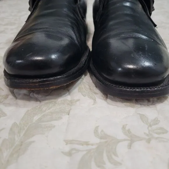 Alden Black Monk Strap Mens Calfskin Leather‎  Dress Shoes Size 9.5 A/C