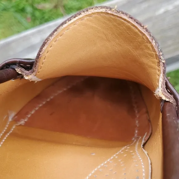 Alden Cape Cod Collection Brown Leather Loafers With Horse Bit Detail 8.5 D