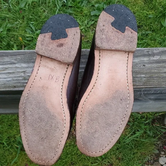 Alden Cape Cod Collection Brown Leather Loafers With Horse Bit Detail 8.5 D