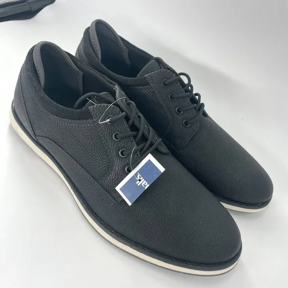 ALDO LUCA 4500187544 BLACK OXFORD CASUAL or Dress MEN’S SHOES NWT