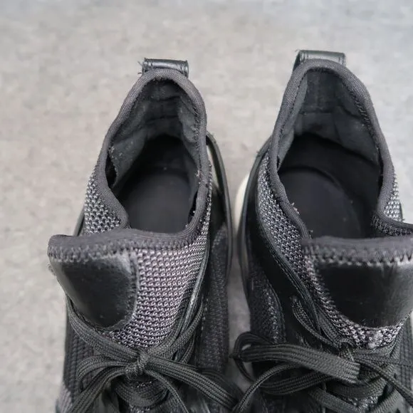 Aldo Shoes Mens 10 Sneakers Derik Athletic Knit Lifestyle Comfort Active Black