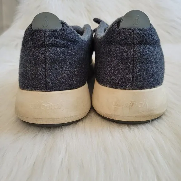 Allbirds Mens Merino Wool Runners Running Shoes Size 12 Navy Blue Mizzles 14960